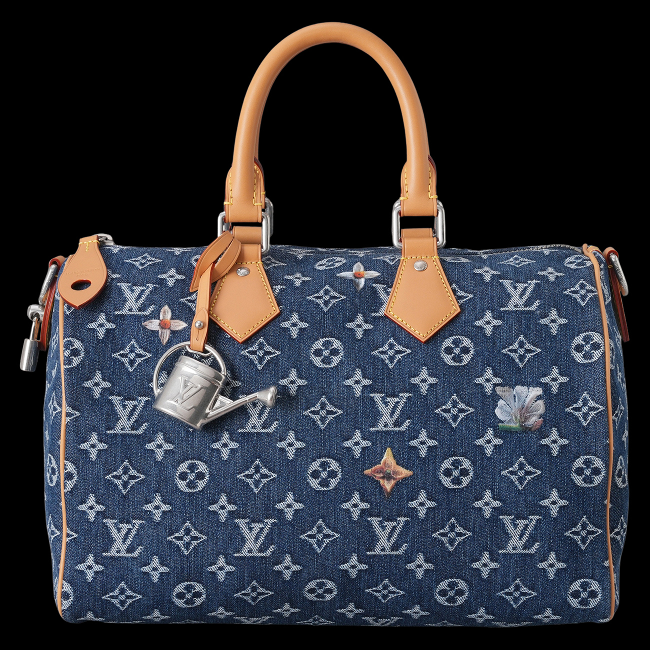 LOUIS VUITTON(USED)루이비통 M27556 데님 스피디 30 반둘리에